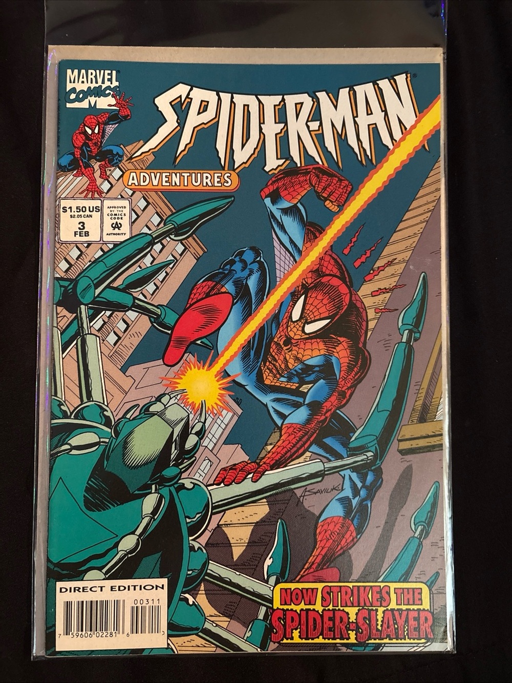 SPIDER-MAN ADVENTURES # 3 * MARVEL COMICS * 1995
